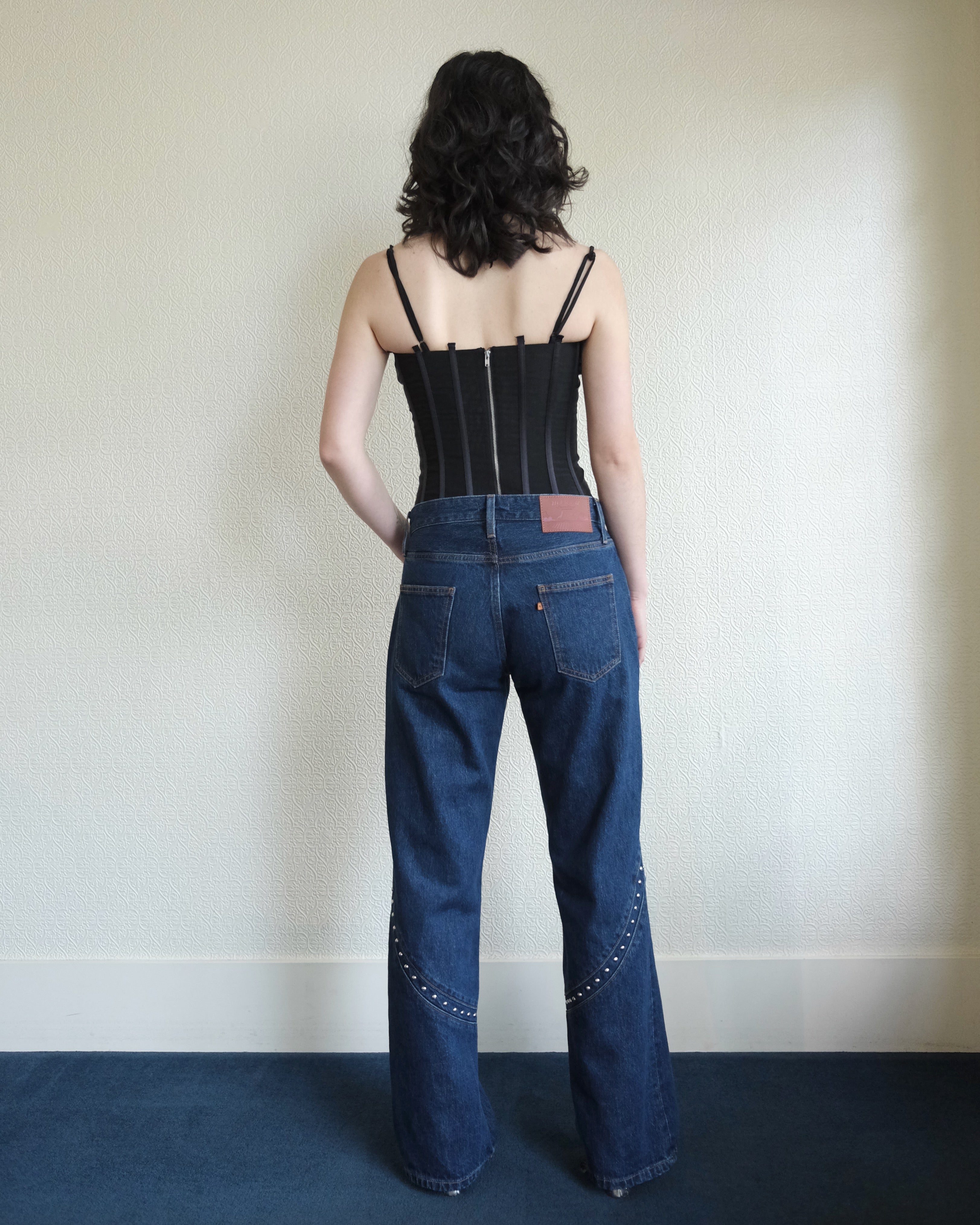 MIAOU Ryleigh Jeans, Dark Navy Wash