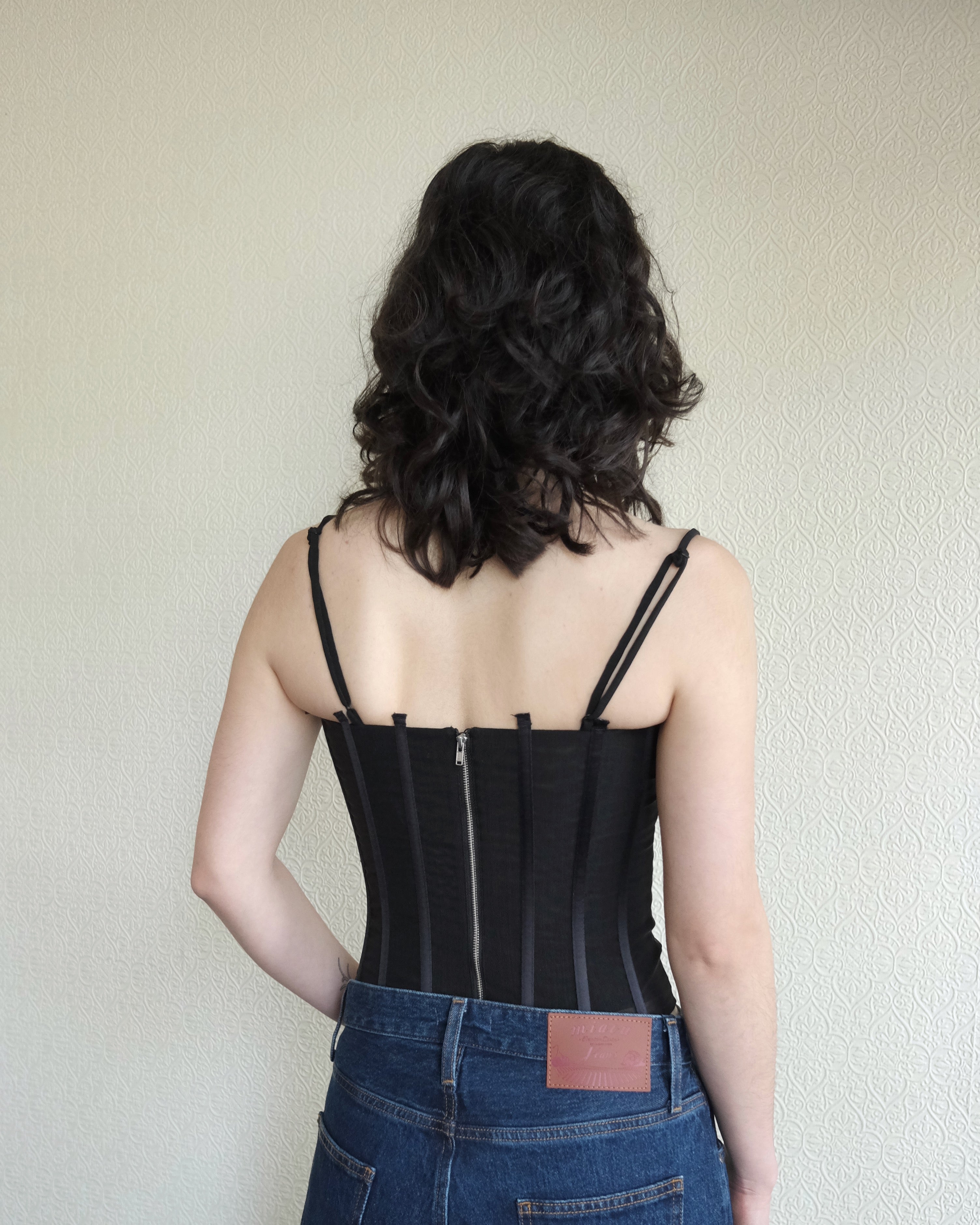 MIAOU Lila Corset, Black