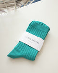 Her Socks, Turquoise