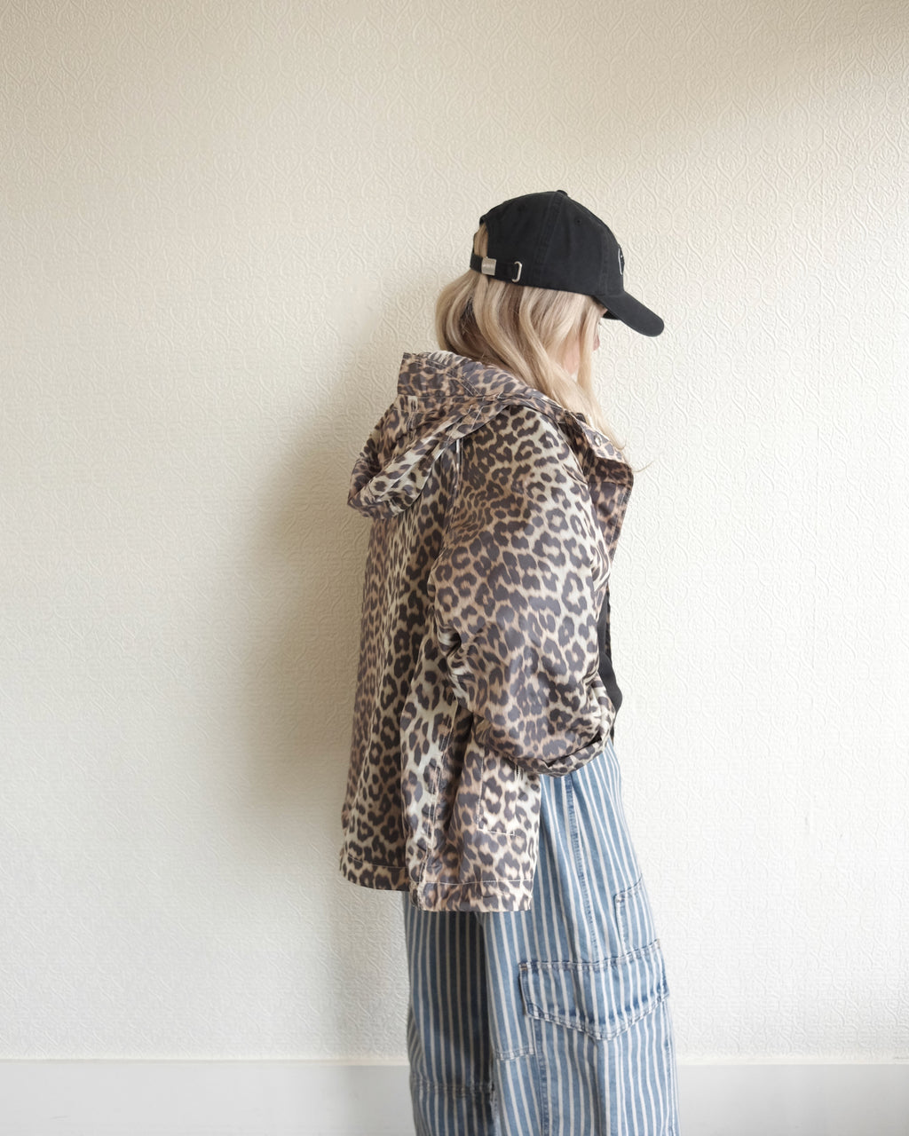 Flyweight Nylon Jacket, Leopard Print