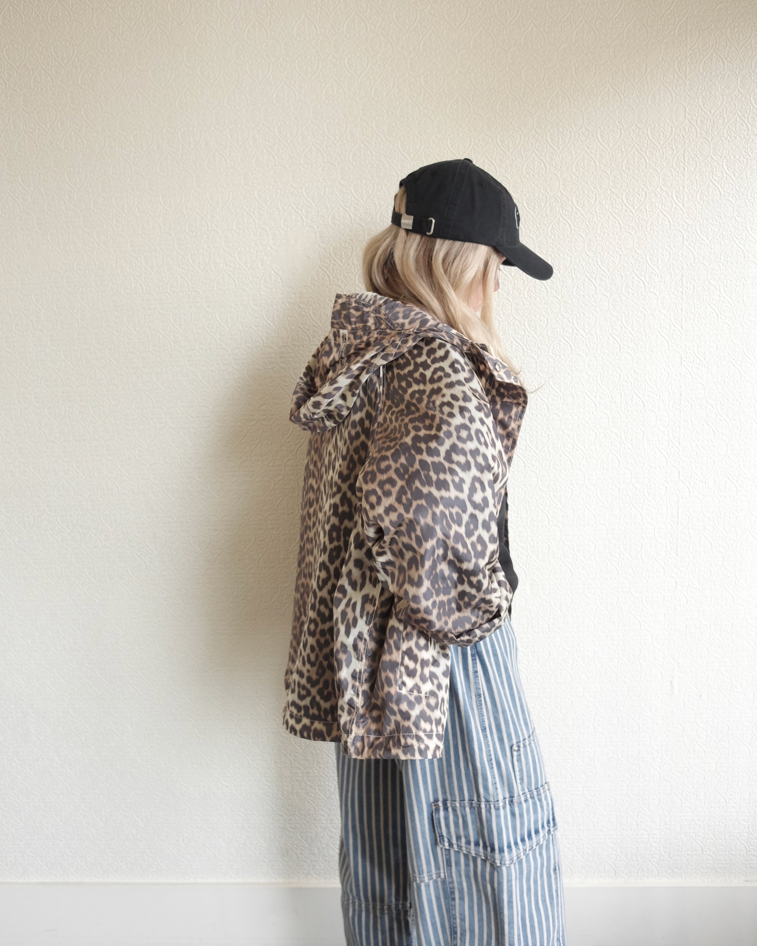 Flyweight Nylon Jacket, Leopard Print