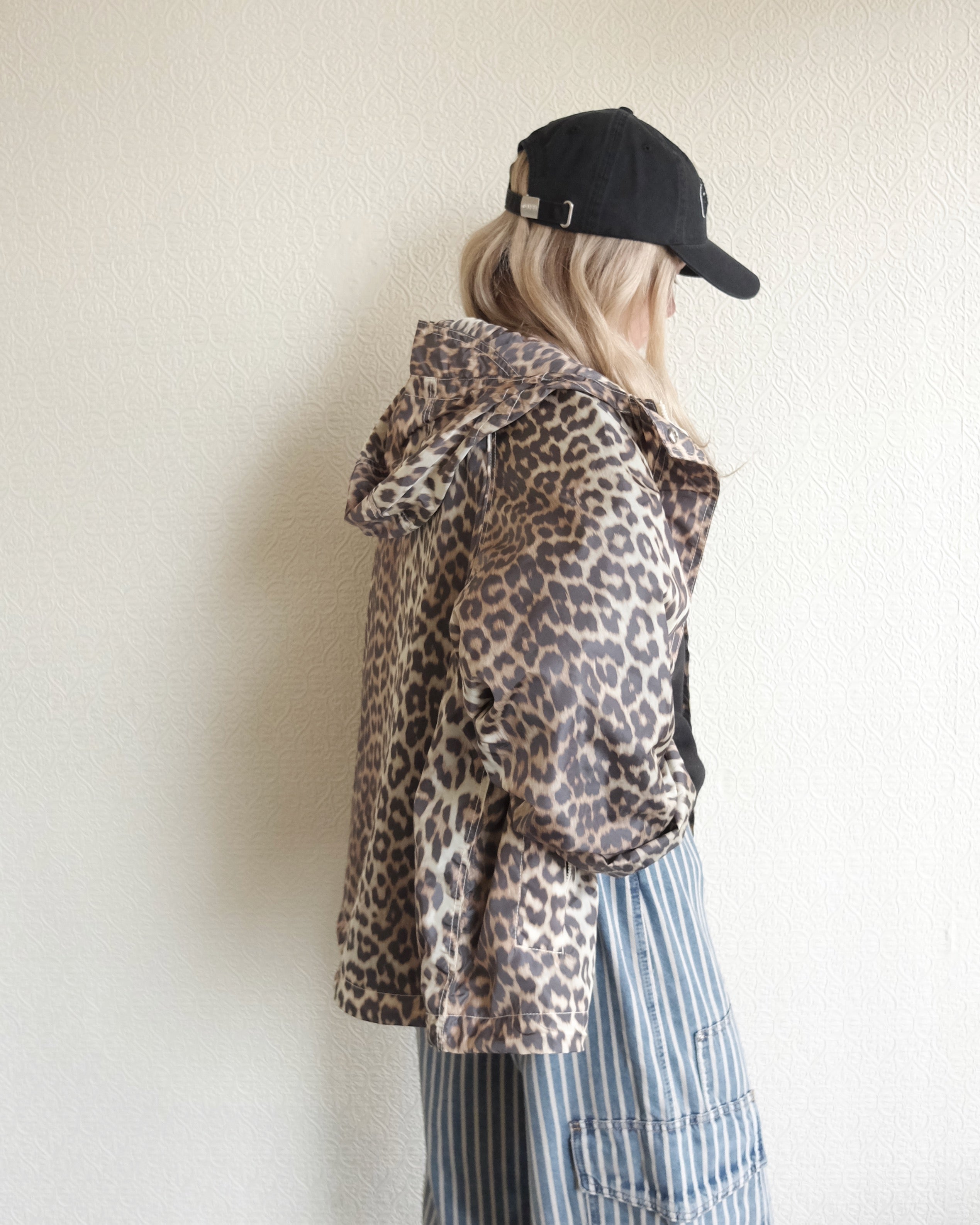 Flyweight Nylon Jacket, Leopard Print