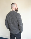 Thick Sweater, Black Fleck