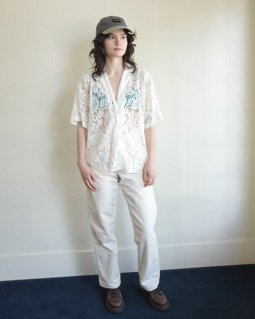 Romeo Top, Lanai White Lace