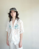 Romeo Top, White Lace