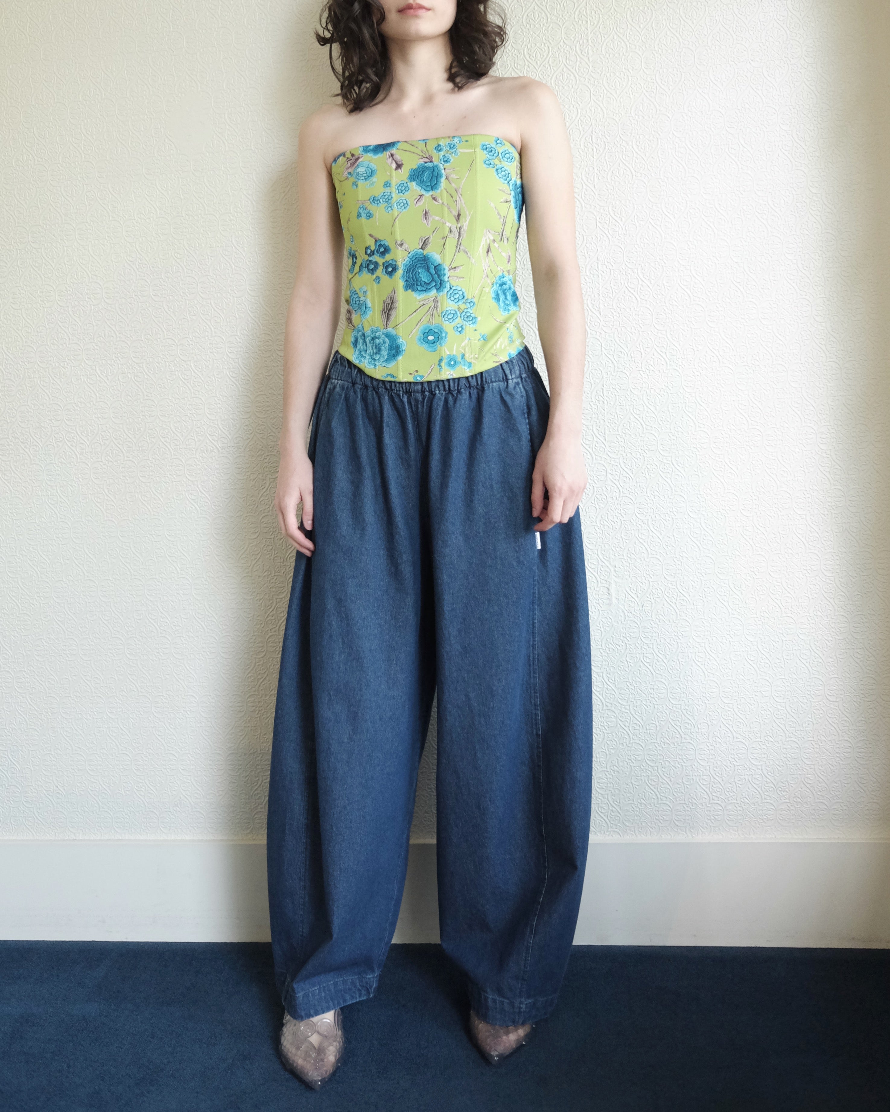 Parachute Pant, Blue Denim