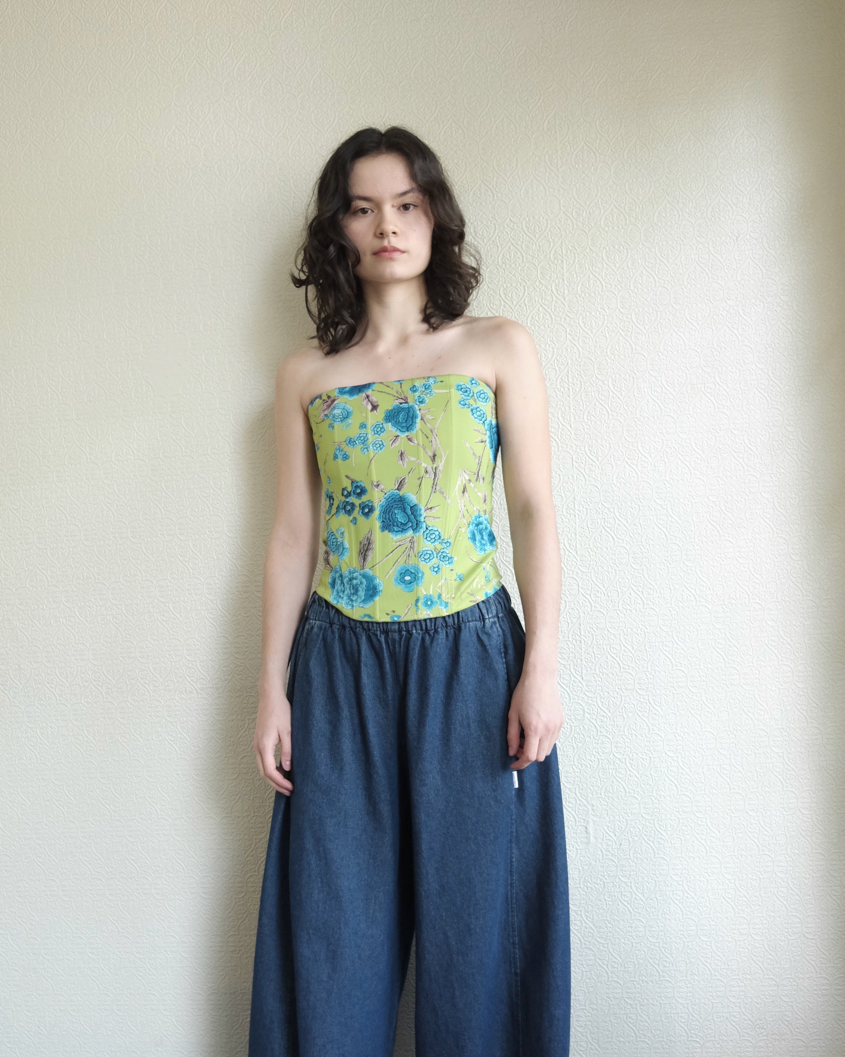 MIAOU Libra Corset, Verdant Piano