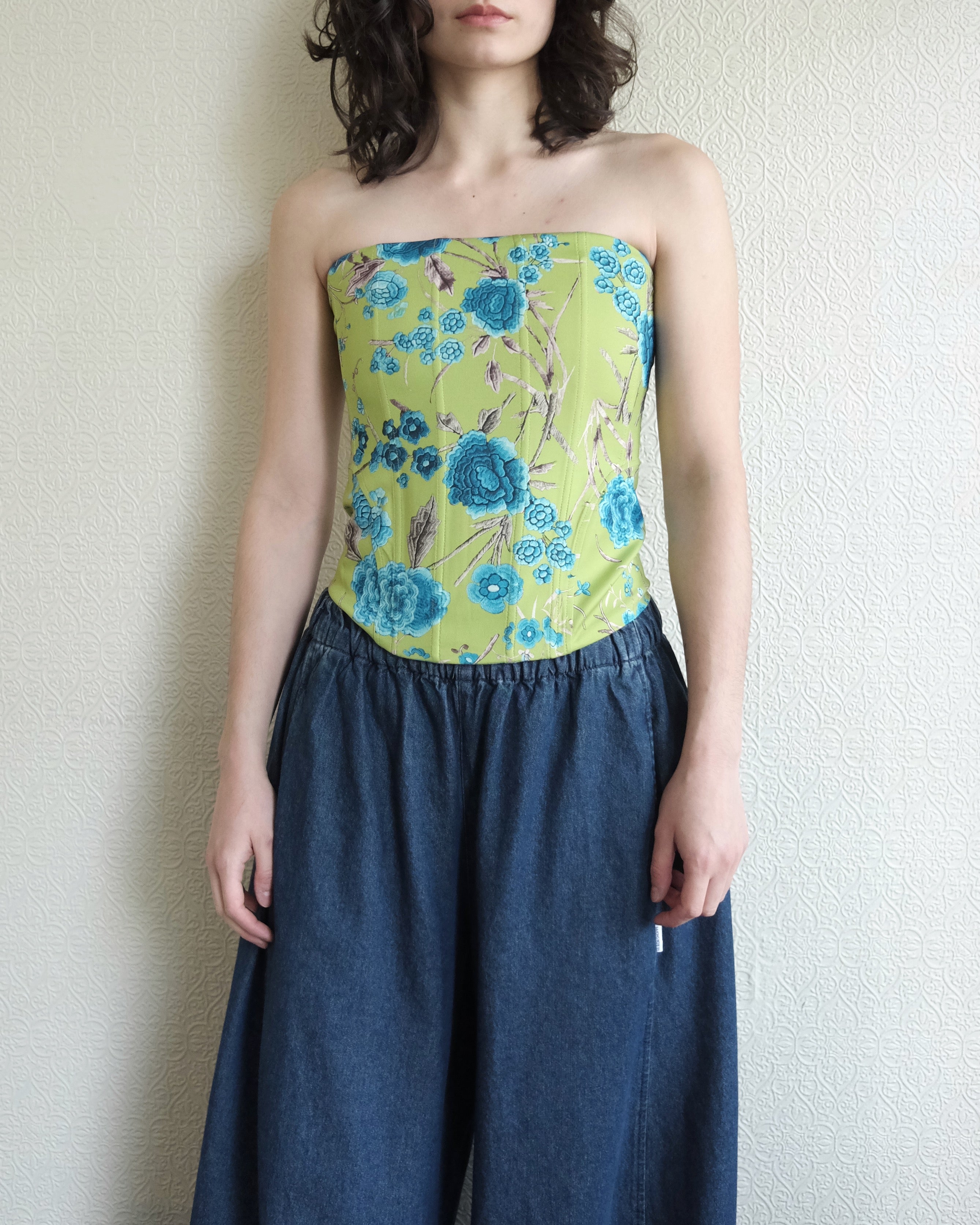 MIAOU Libra Corset, Verdant Piano