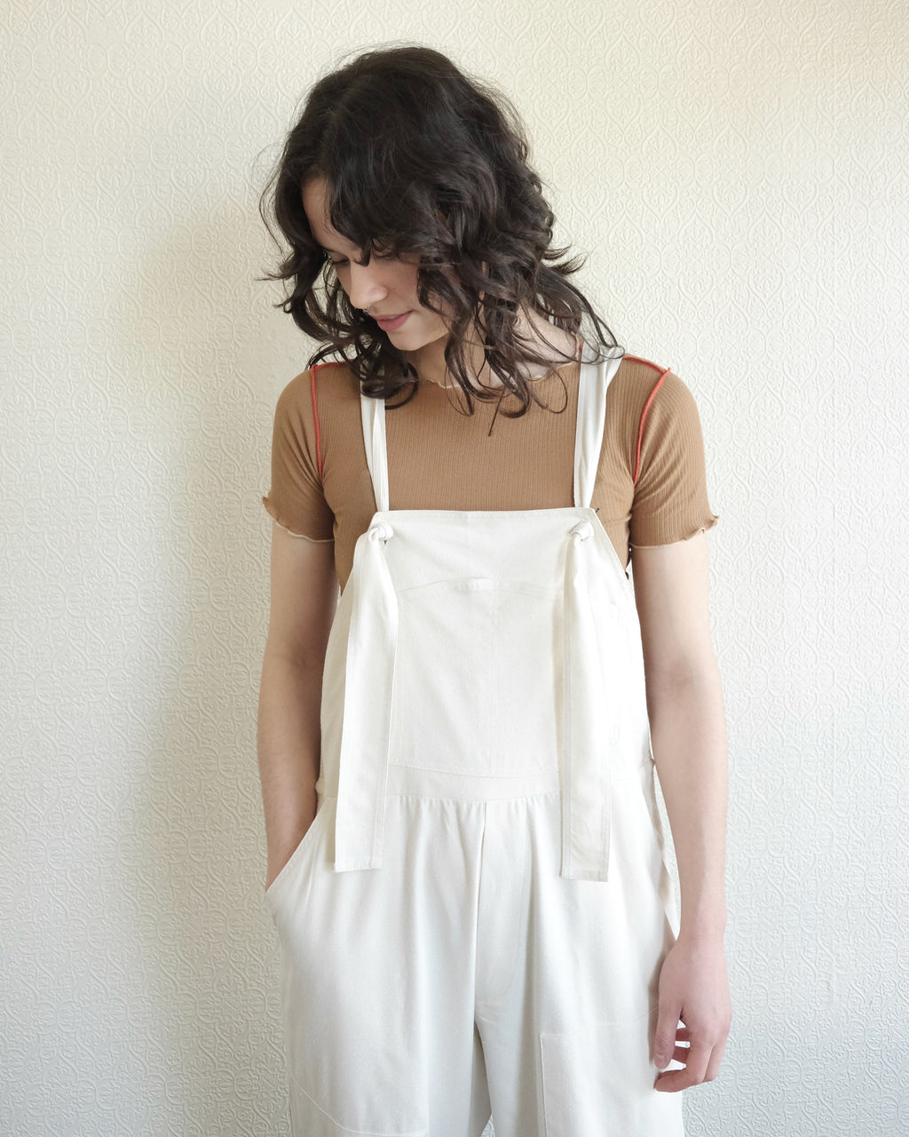 Gren Overall, Undyed Wild Silk