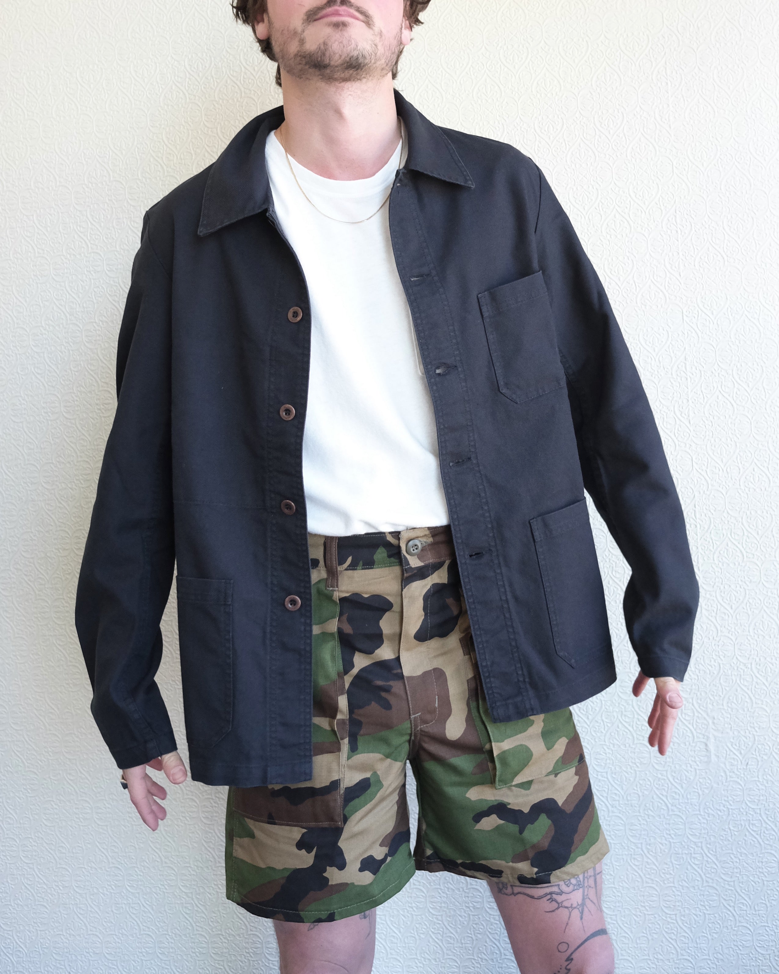 Red Label Woodland Camo Shorts