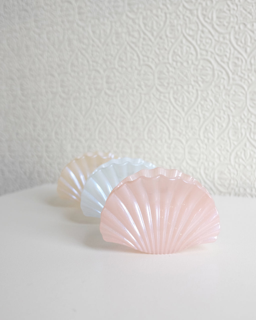 Seashell Hair Clips, Assorted Colors