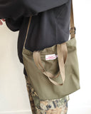 Battenwear Mini Packable Tote, Olive Drab / Tan