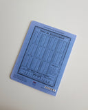 French Notebook, Le Parfait Blue