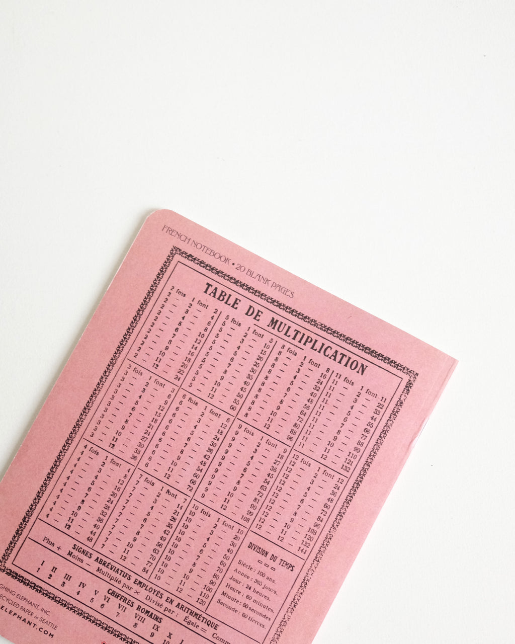 French Notebook, Standard Blush