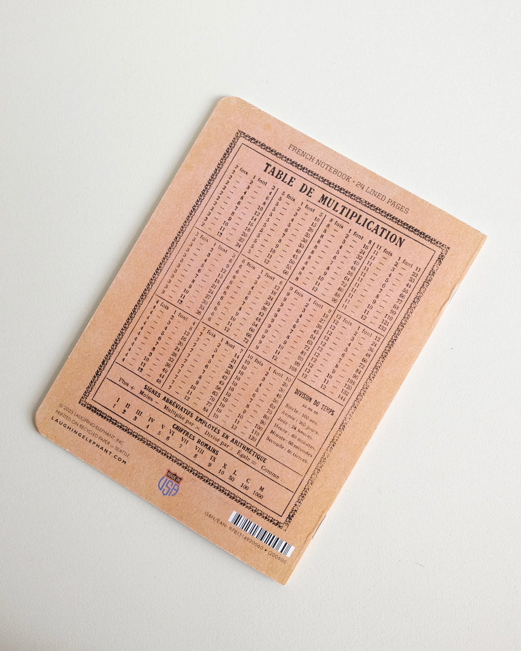 French Notebook, Cahier Wood