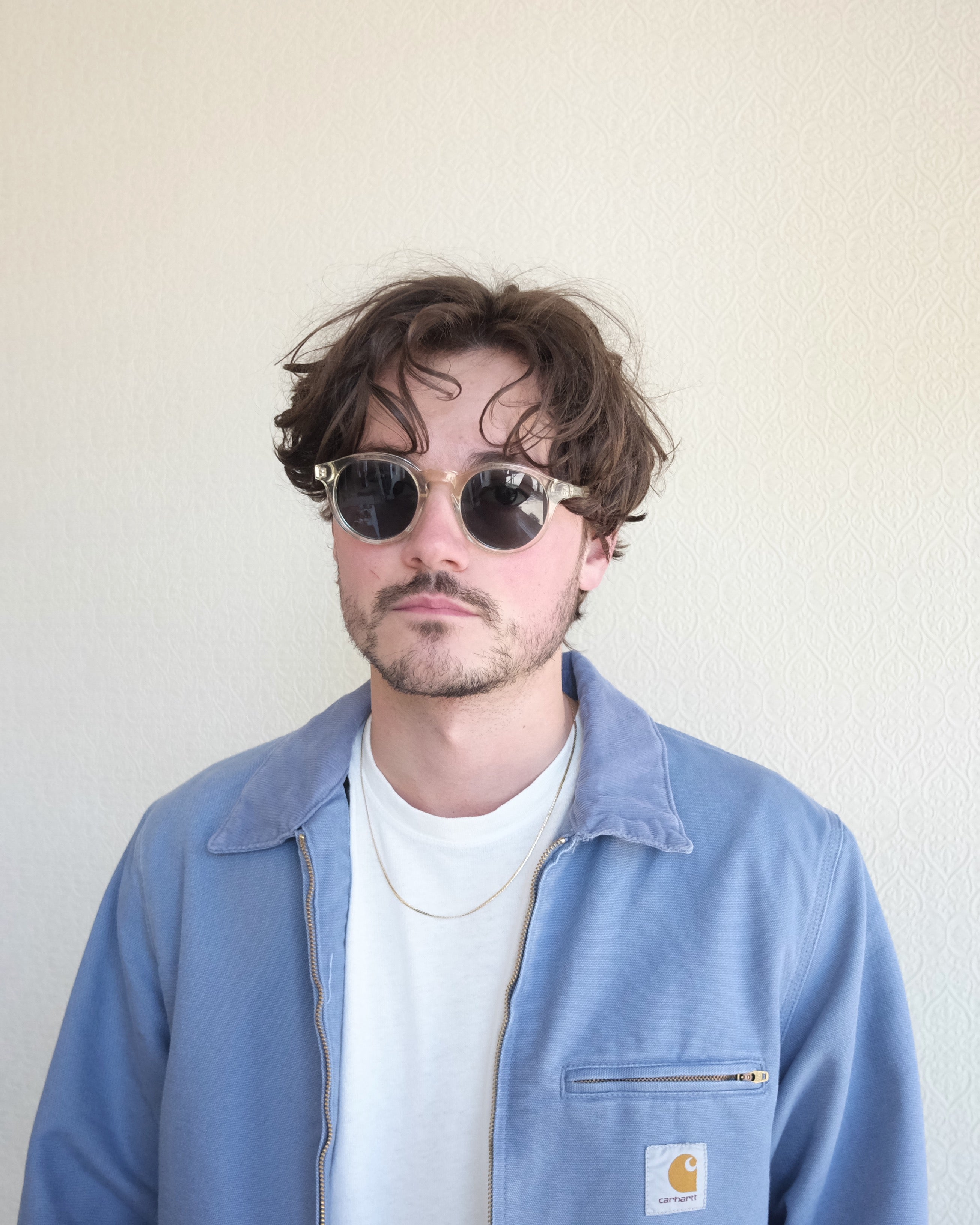 Zinedine Sunglasses, Melted Butter