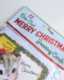 Die Cut Card Pack, Merry Christmas Cards