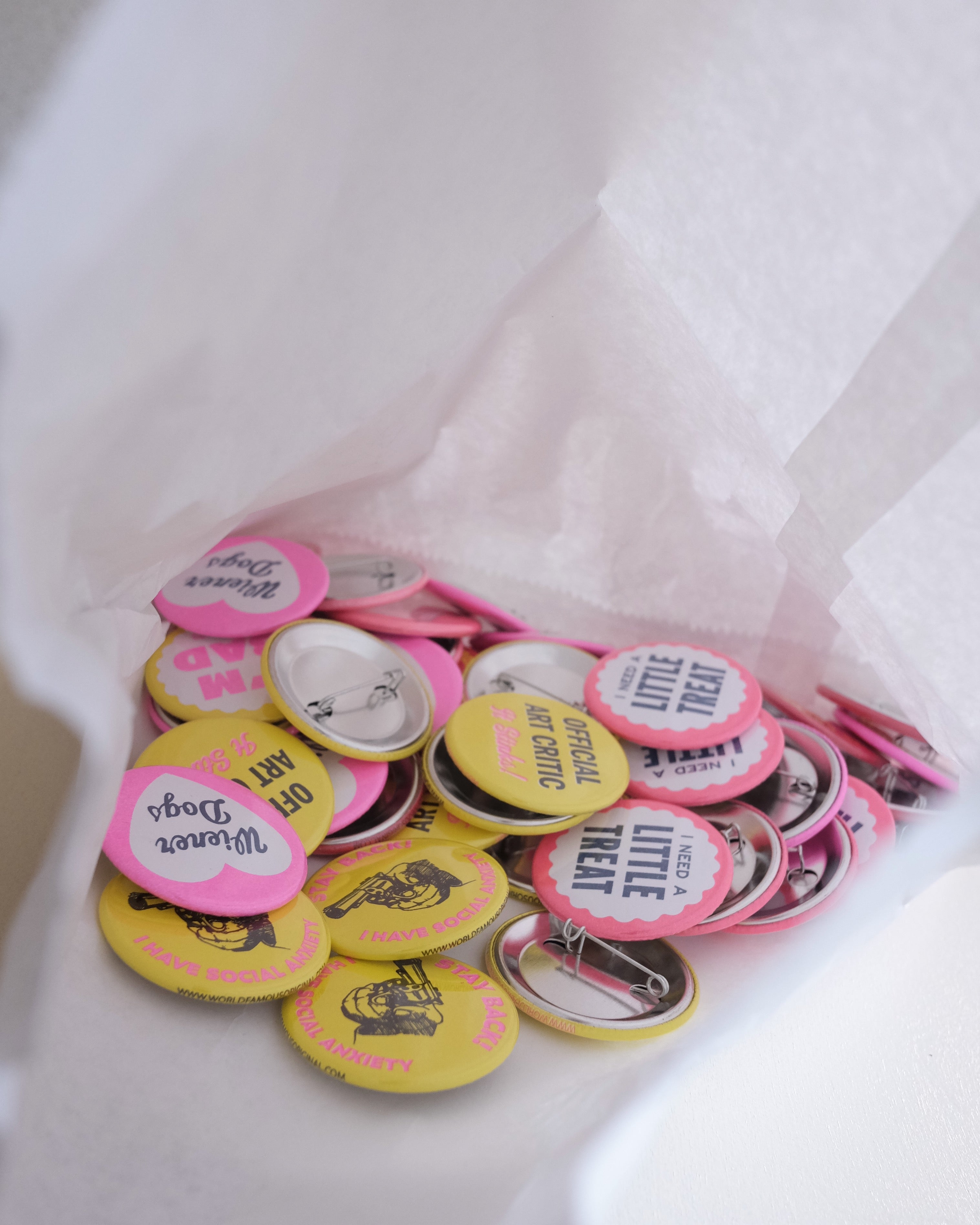 World Famous Originals Button Pin