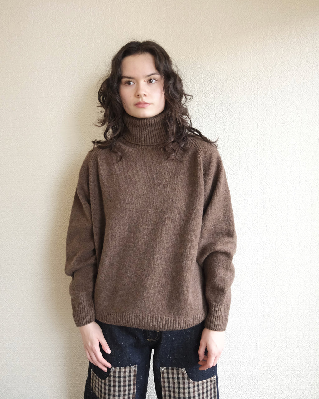 Soar Turtleneck, Burel Brown