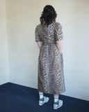 Tie Strap Midi Dress, Leopard