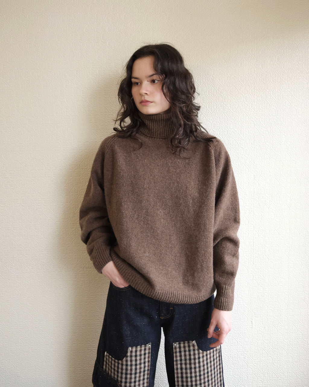 Soar Turtleneck, Burel Brown