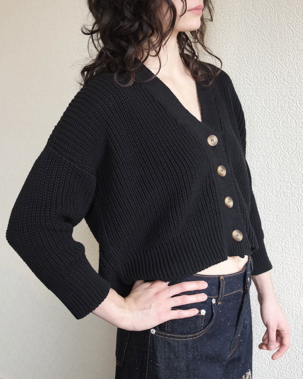 Sclater Cardigan, Black
