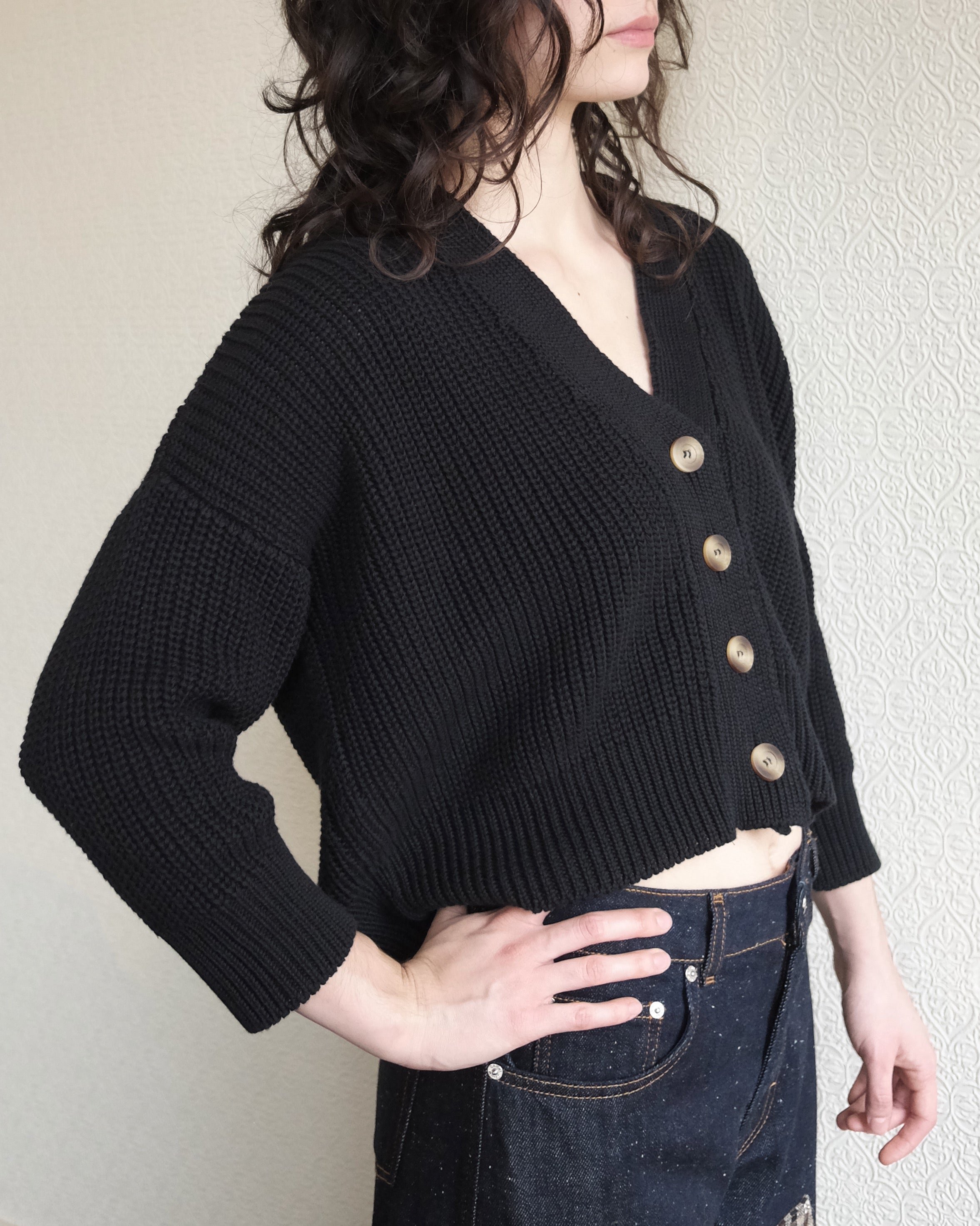 Sclater Cardigan, Black
