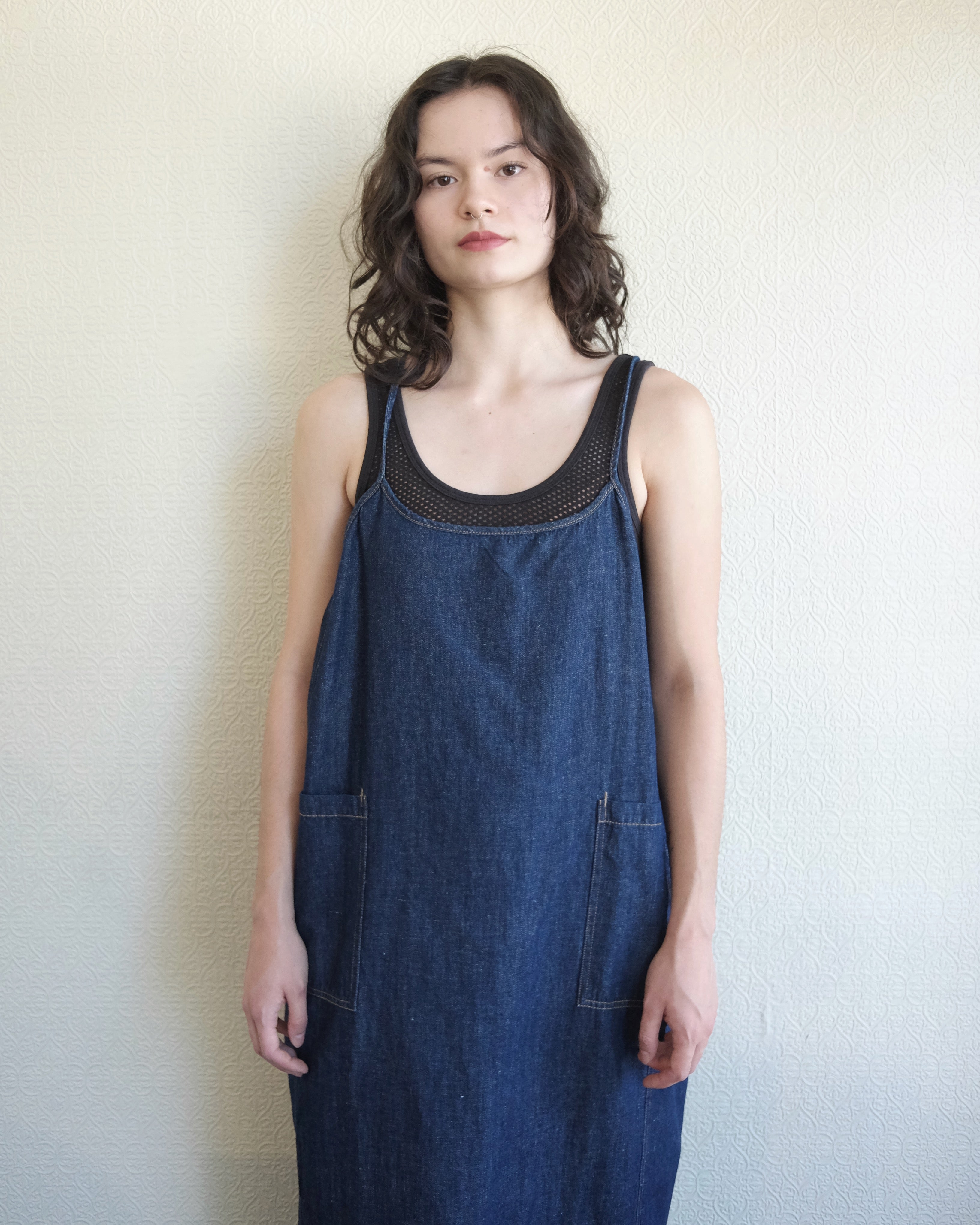Clifton Dress, Linen Chambray
