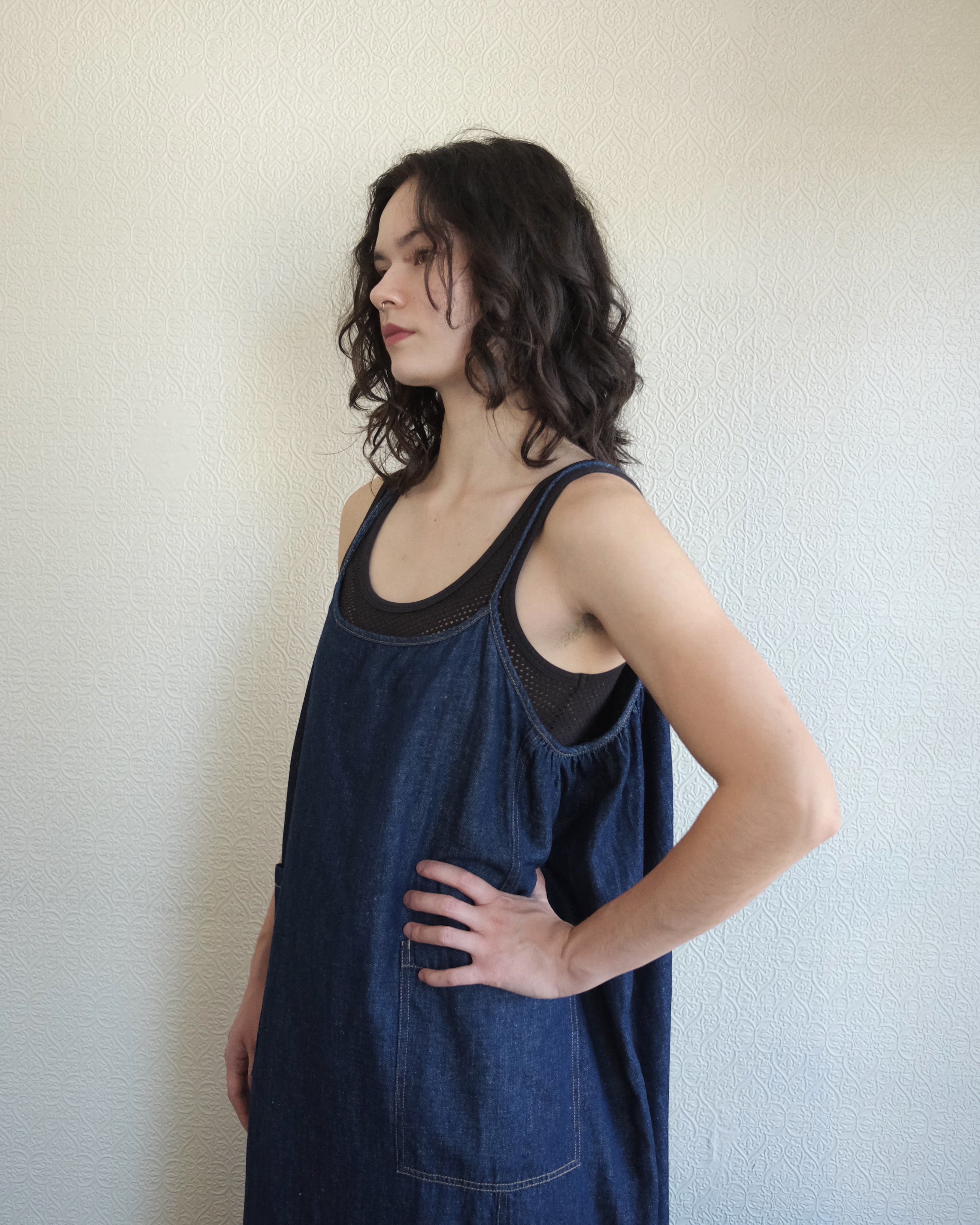 Clifton Dress, Linen Chambray