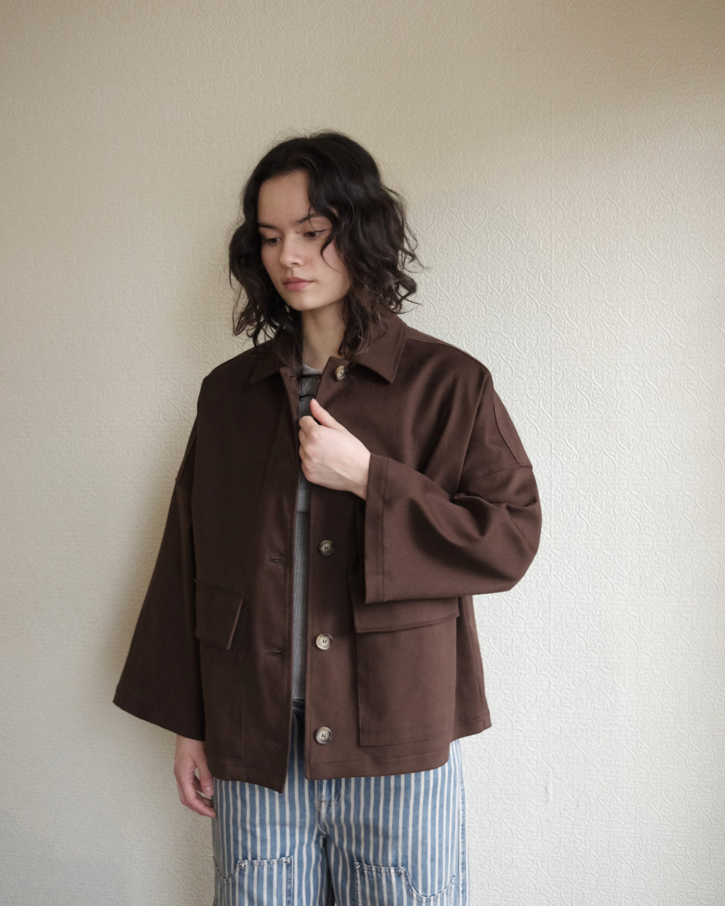 Charm Jacket, Chocolate