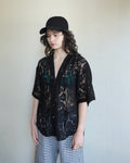 Romeo Top, Black Lace