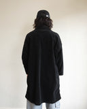 Corduroy Coat, Black