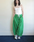 Elio Pants, Green Stripe