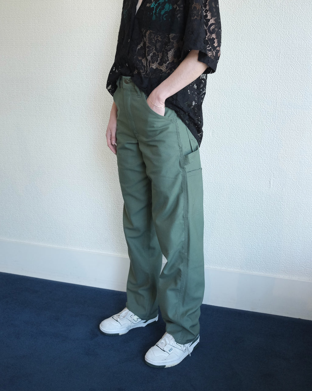 Stan Ray Painter Pant, Olive Sateen