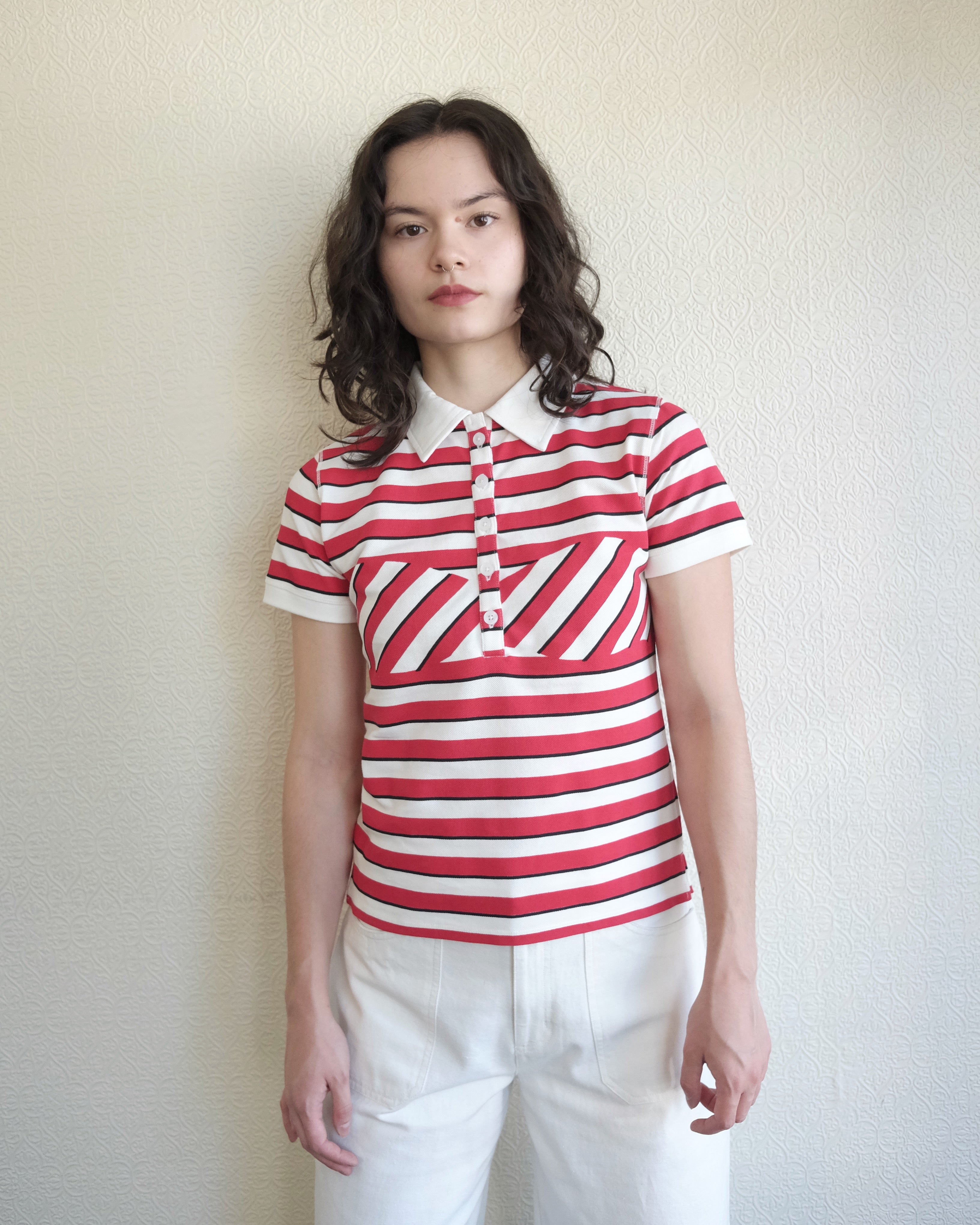 MIAOU Lou Polo, Red Stripes
