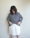 L/S Mariniere Shirt, Navy