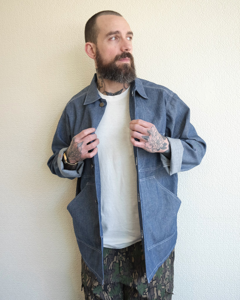 chambray shirt jacket