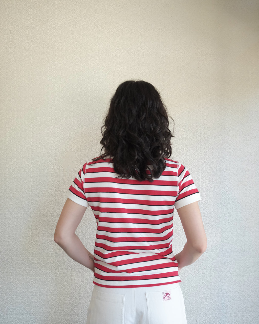 MIAOU Lou Polo, Red Stripes