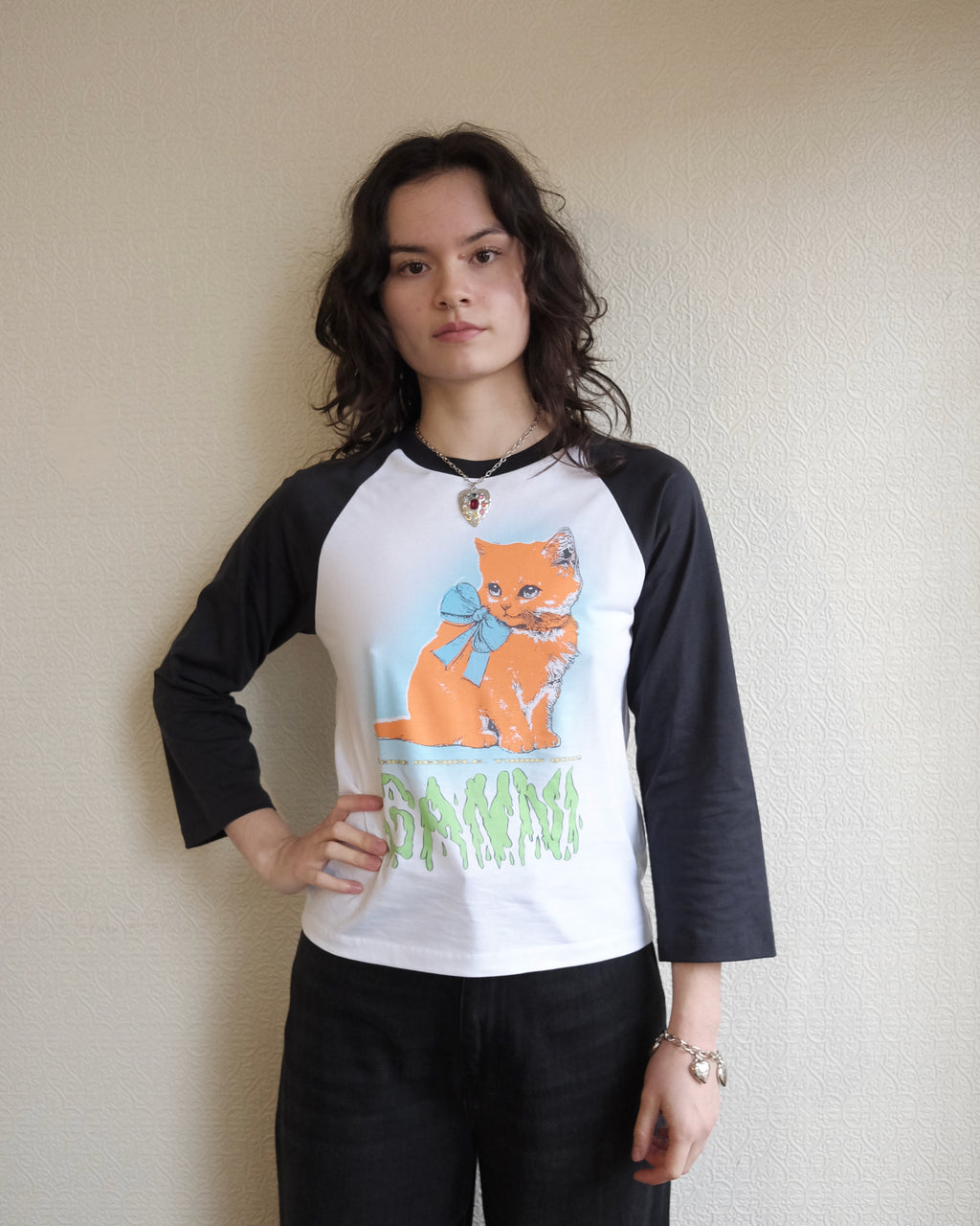 Kitty Tee, Baby Raglan