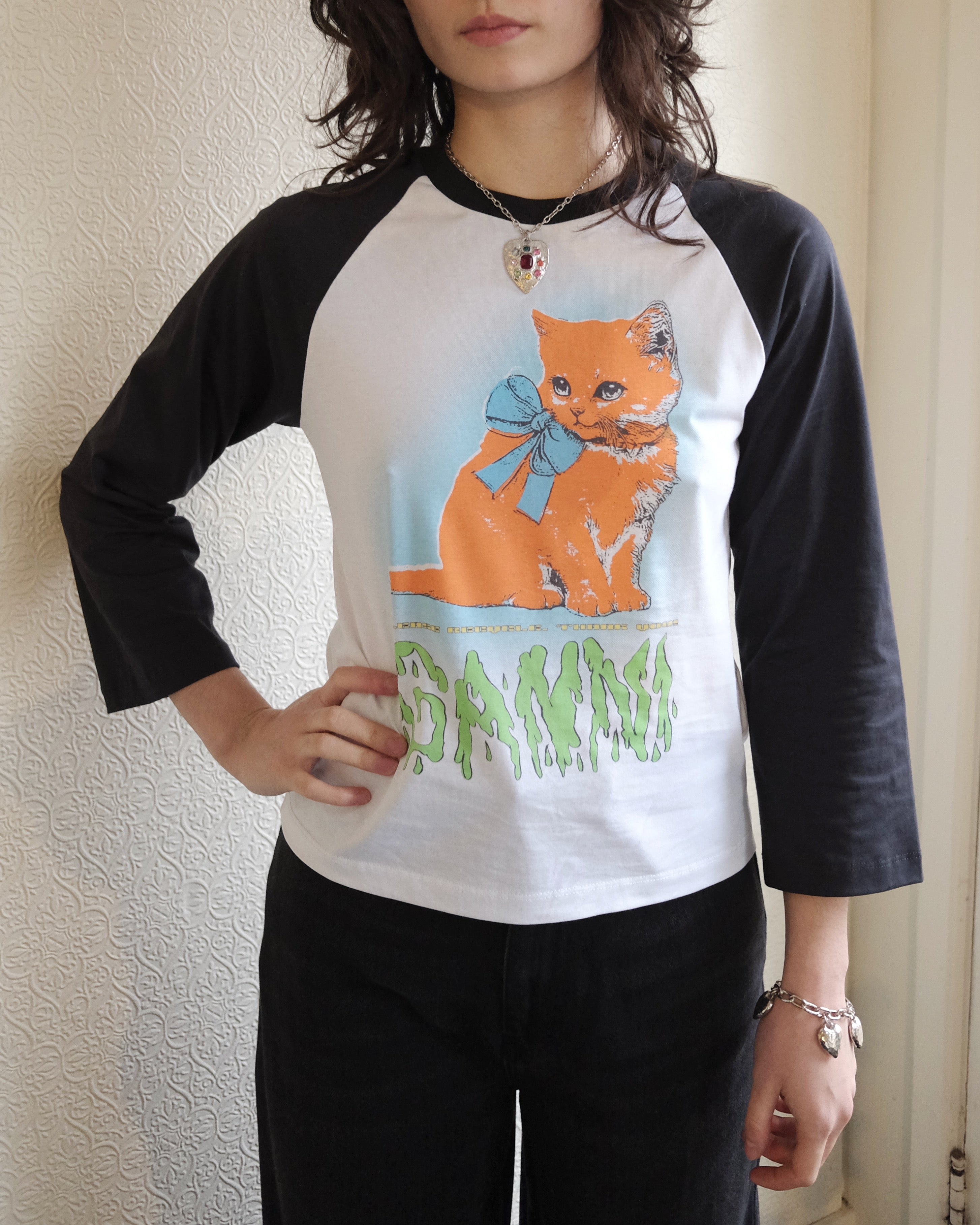Kitty Tee, Baby Raglan