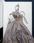 Lilo Mini Dress, Cardamom Check