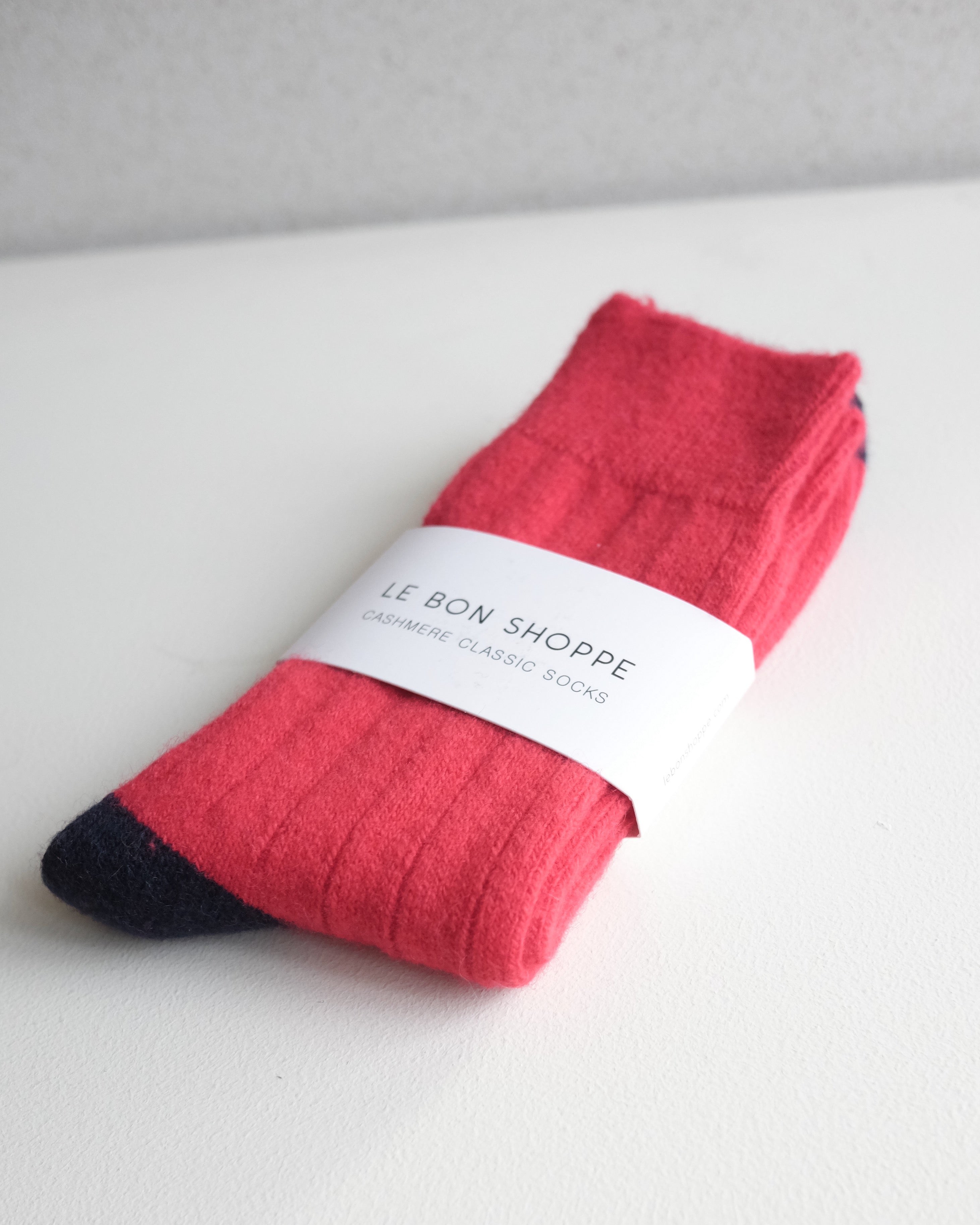 Cashmere Classic Sock, Poppy Red