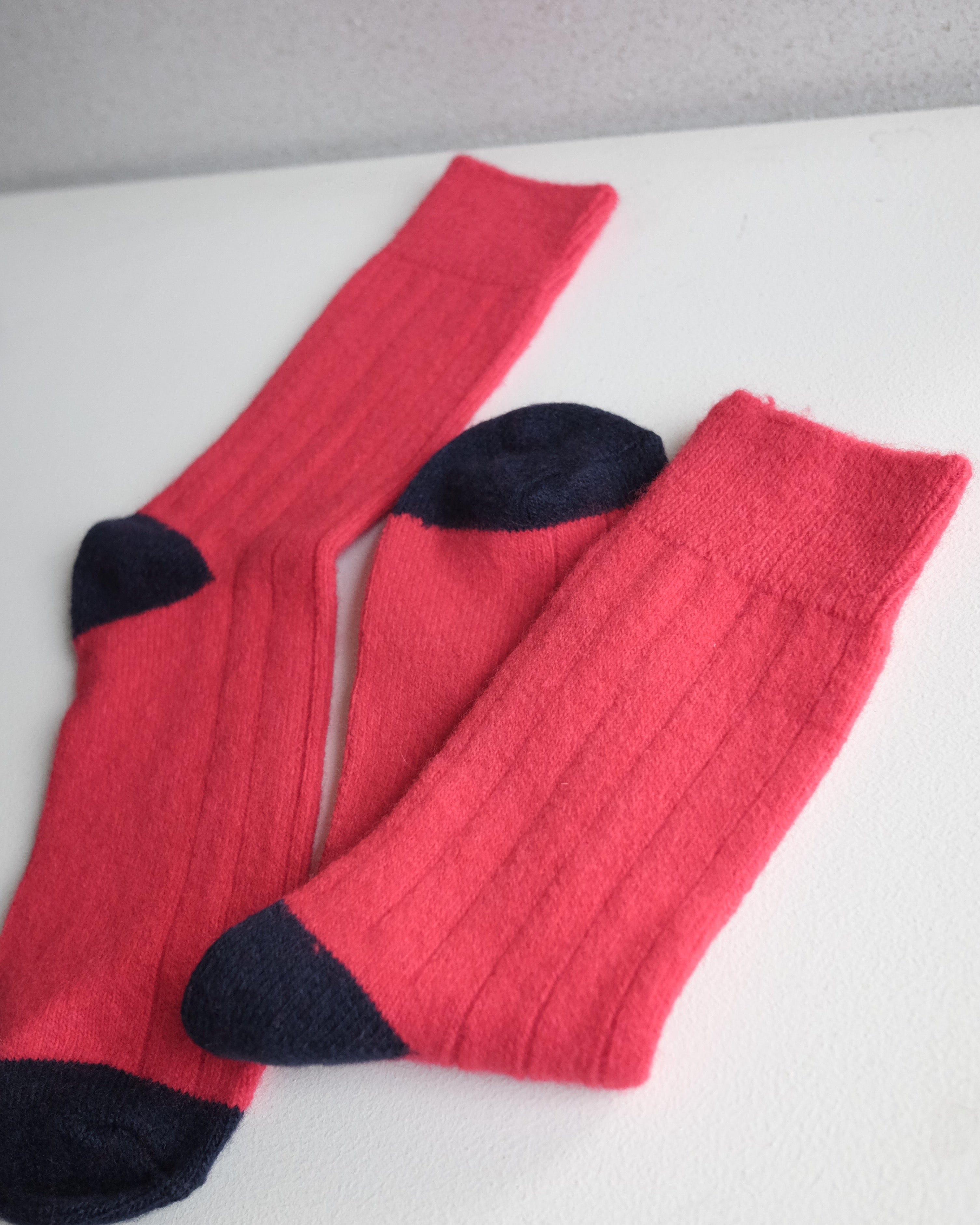 Cashmere Classic Sock, Poppy Red