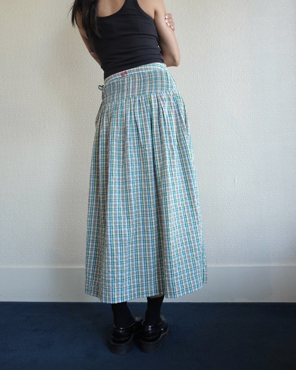 Josie Midi Skirt, Picnic Check
