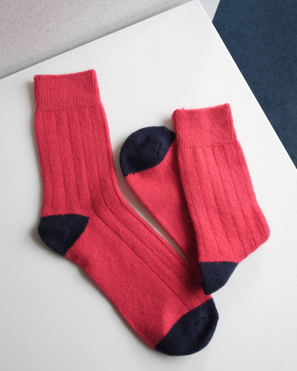 Cashmere Classic Sock, Poppy Red