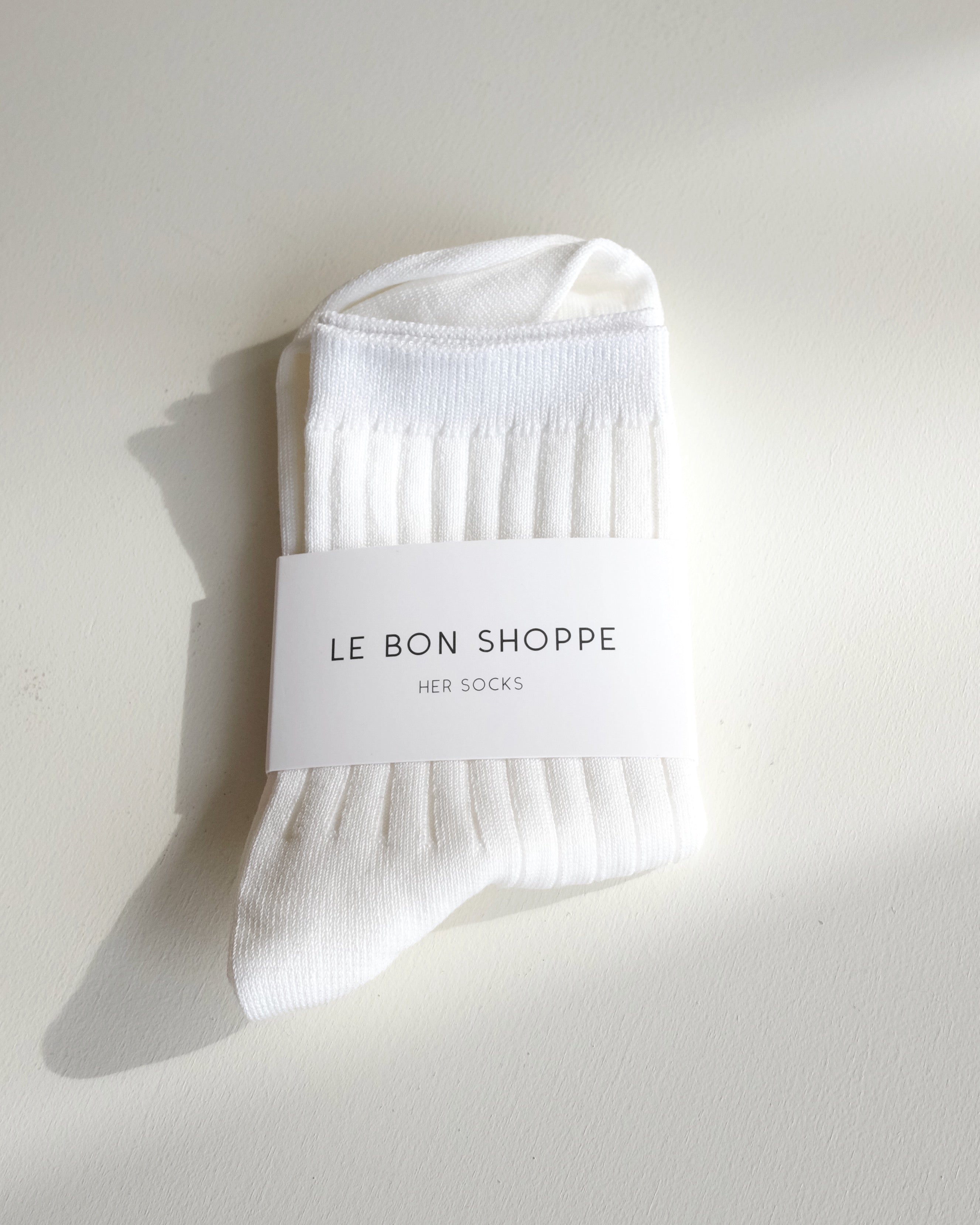 Her Socks, Classic White
