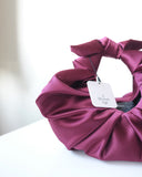Kiku Croissant Bag, Bordeaux