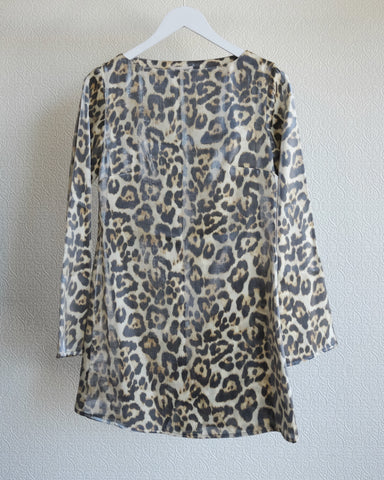 Monroe Dress, Leopard