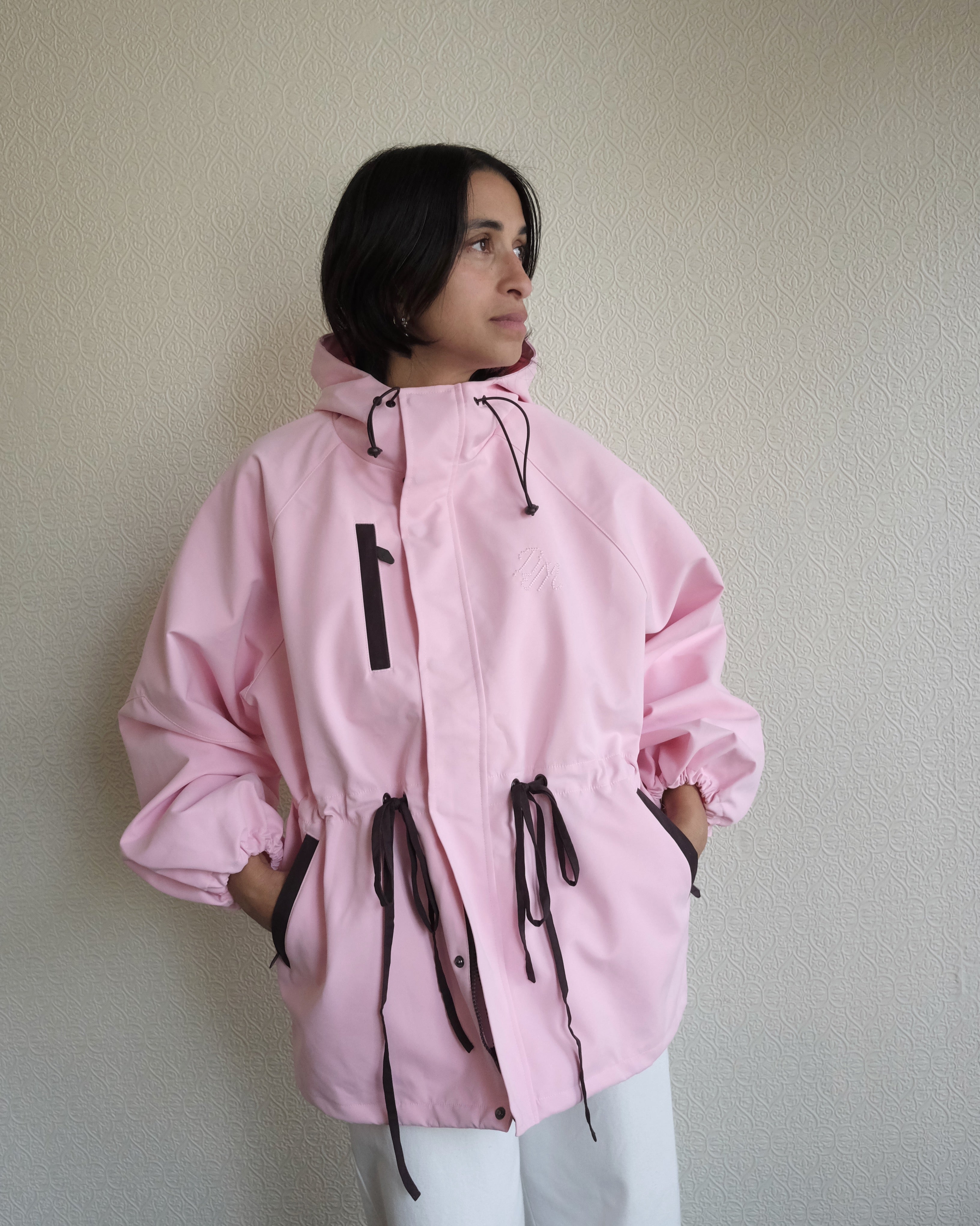 Liu Raincoat, Chalk Pink