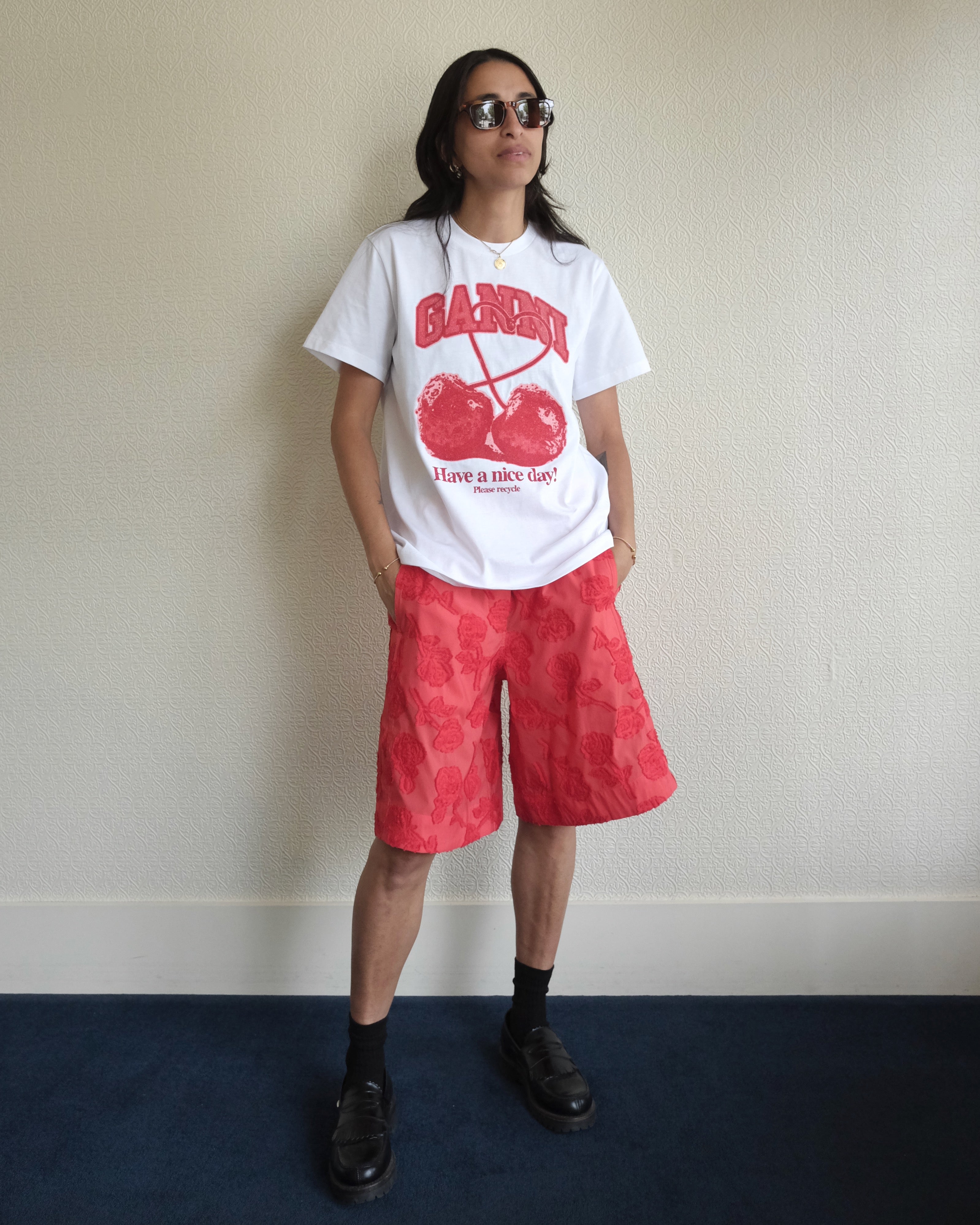 Fil Coupe Shorts, Fiery Red